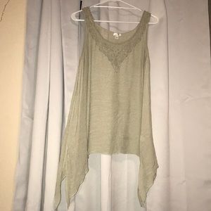 Flowy tank top (XL) or beach cover up (XS-M)